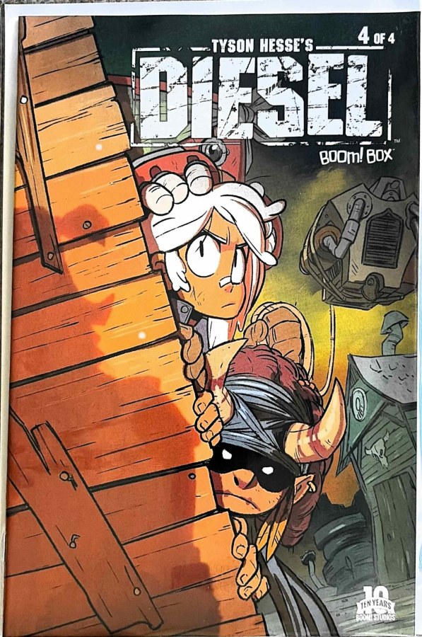 Tyson Hesse's Diesel #4 (2015) BOOM! Box First Printing VF/NM cover