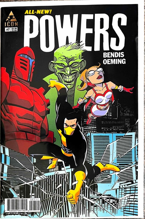 Powers #7 (2016) Icon VF/NM cover