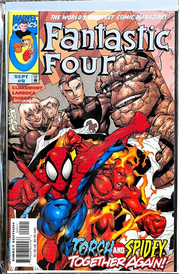 Fantastic Four #9 (1998) Marvel Comics VF/NM cover