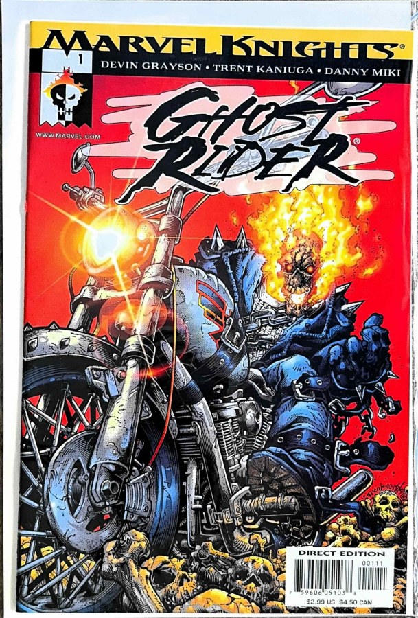 Ghost Rider #1 (2001) Marvel Comics VF/NM cover
