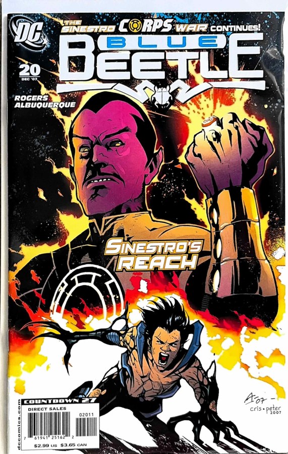 Blue Beetle #20 (2007) DC Comics First Printing VF/NM cover
