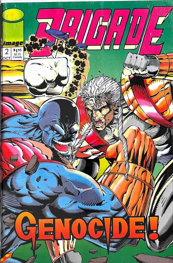 Brigade #2 (1992) Image Comics VG cover