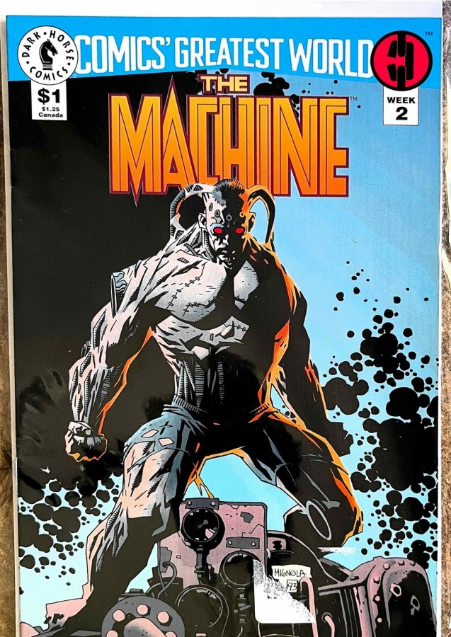 Comics' Greatest World: The Machine #2 (1993) Dark Horse Comics VF/NM cover
