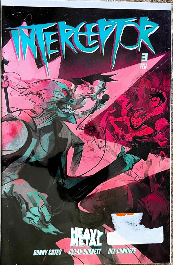 Interceptor #3 (2016) Heavy Metal first printing VG cover