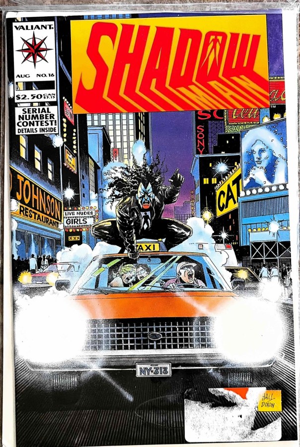 Shadowman #16 (1993) Valiant VF/NM cover
