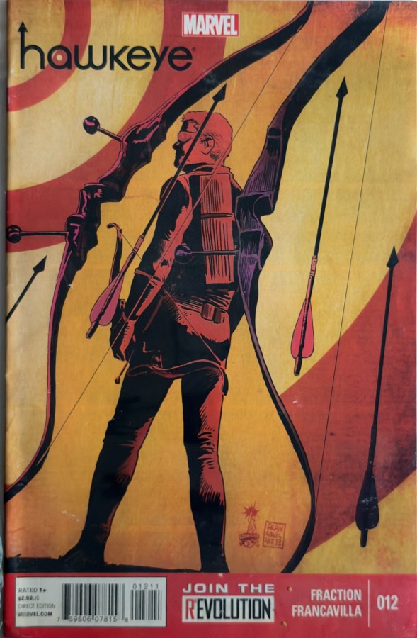 Hawkeye #12 (2013) Marvel 1st Printing VF/NM cover