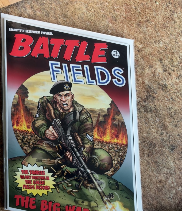 Battlefields #3 (2013) Dynamite Entertainment VF/NM cover