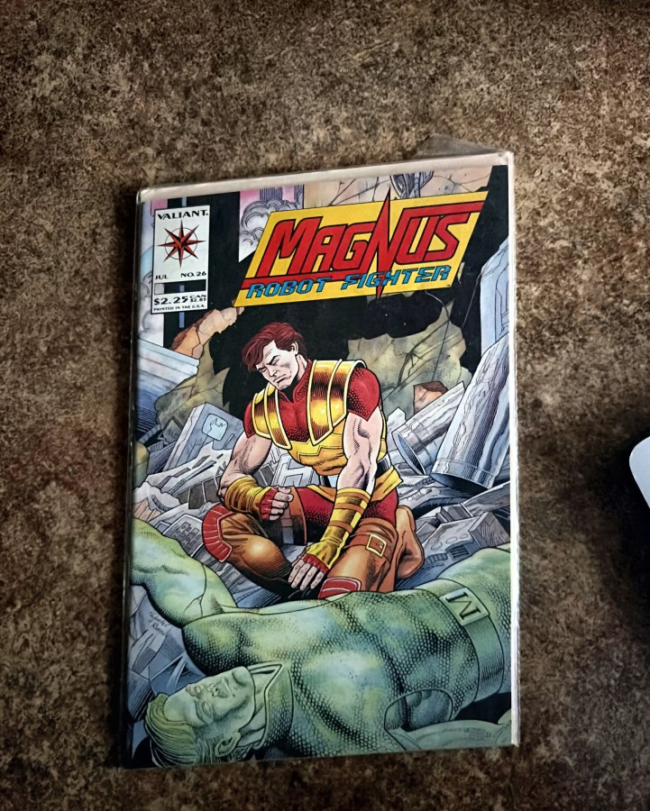 Magnus, Robot Fighter #26 (1993) Valiant Comics First Printing VF/NM cover