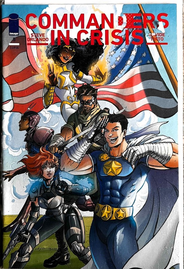 Commanders in Crisis #5 cover