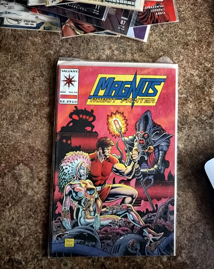 Magnus Robot Fighter #24 cover
