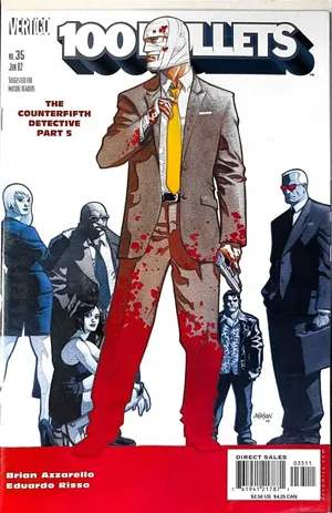 100 Bullets #35 (2002) Vertigo cover