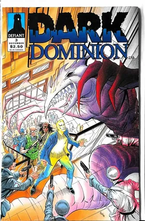 Dark Dominion #3 (1993) Defiant Comics cover
