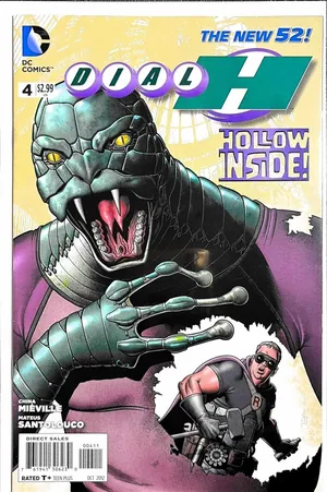 Dial H #4 (2012) DC cover