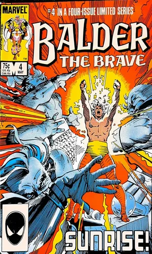 Balder the Brave #4 (1986) Marvel cover