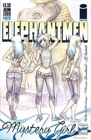 Elephantmen #20 (2009) Image cover