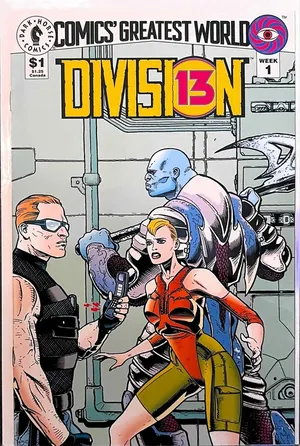 Comics' Greatest World: Division 13 #Week 1 (1993) Dark Horse Comics cover