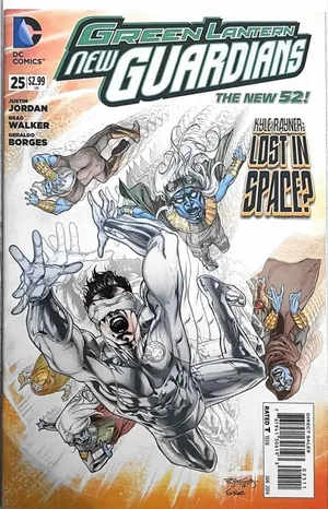 Green Lantern New Guardians #25 (2014) DC Comics cover