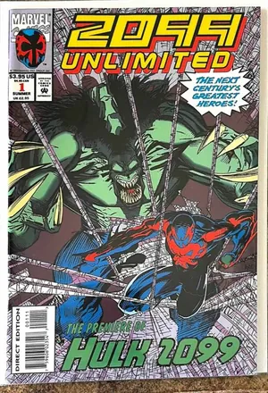 2099 Unlimited #1 (1993) Marvel cover