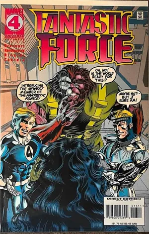 Fantastic Force #13 (1995) Marvel cover