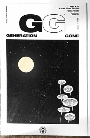 Generation Gone #1 (2017) Image Comics cover