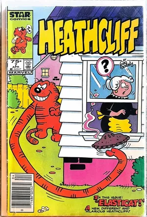 Heathcliff #7 (1986) Marvel cover