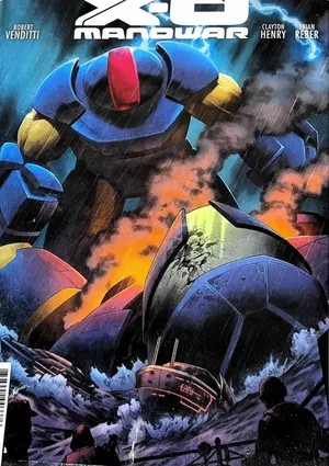 4001 A.D.: X-O Manowar #1 (2015) Valiant Entertainment cover