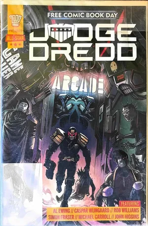 2000 AD Presents All Star Judge Dredd #1 (2021) Rebellion cover