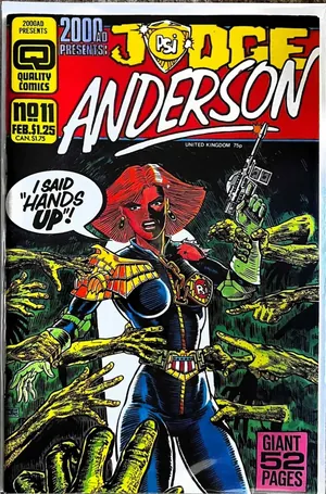 2000 AD Presents #11 (1987) Quality Comics cover