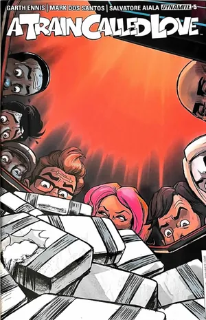 A Train Called Love #5 (2016) Dynamite Entertainment cover